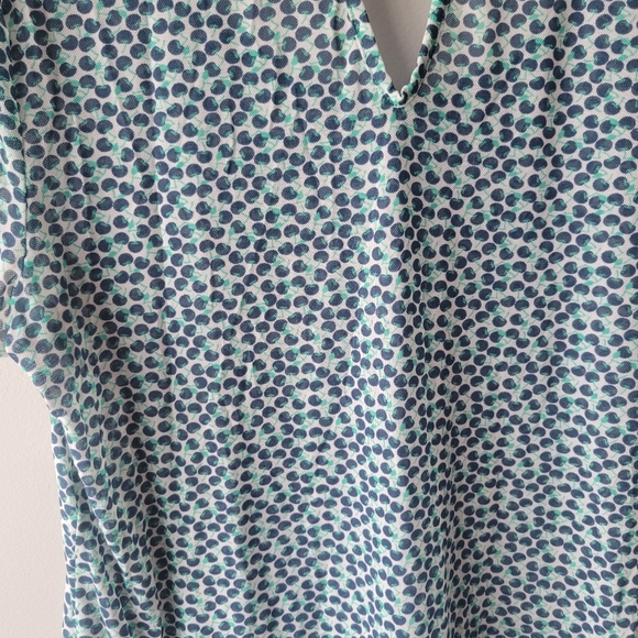 Reitmans Mesh Cherry Blouse sz M - Picture 11 of 11